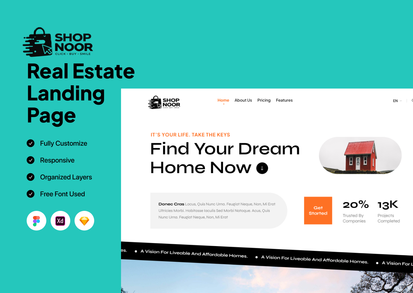 Real Estate Landing Page